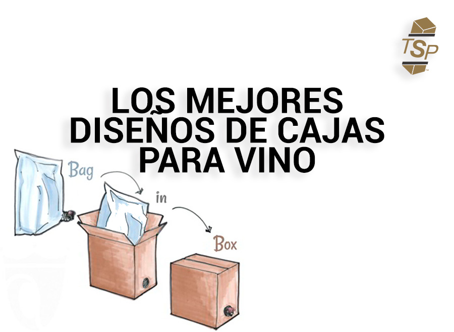 diseño cajas de vino