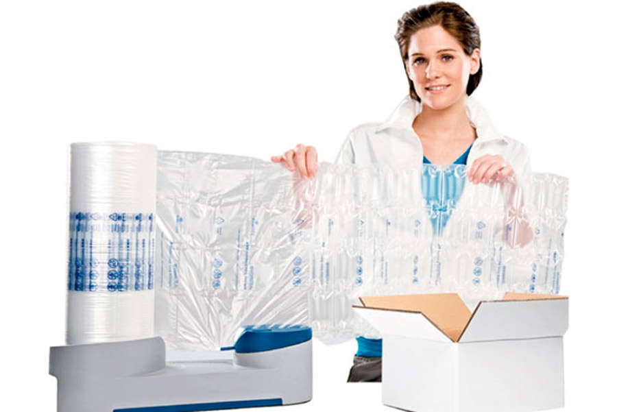 relleno relleno oferta especial Ecowelle Cojín de aire 100-5000 unidades bolsas de aire material de embalaje material de acolchado 